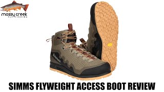 Simms Flyweight Access Wading Boot Review [upl. by Marwin650]