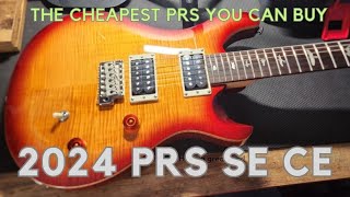 PRS SE CE review  The most affordable PRS Se you can buy but is it worth it [upl. by Dlanod623]