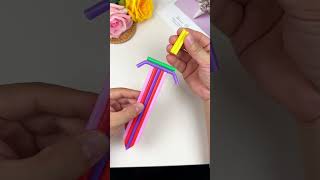 Use straws to make swords Don’t throw away used straws A few simple steps will teach you how to m [upl. by Bert985]