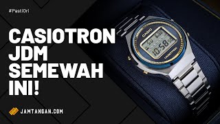 RECREATION CASIO PERTAMA DI DUNIA Casiotron TRN50SS2AJR Sky amp Sea Series Limited Edition [upl. by Aicnarf]