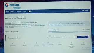 GENPACT ASSESSMENT TEST  LANGUAGE SKILLS  ENGLISH ASSESSMENT TEST [upl. by Enela]