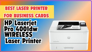 HP Laserjet Pro 4001dw  Auto Duplex Laser Printer [upl. by Nickerson]