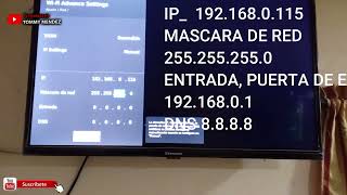 mi tv no quiere recocer la señal wif tv dimensions configuracion ip para smart tv [upl. by Sarette]