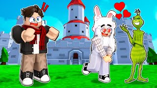 Le GRINCH tombe amoureux de la PRINCESSE EMMA sur Roblox BROOKHAVEN [upl. by Sharpe]