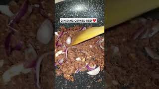 FILIPINO FOODGINISANG CORNED BEEF❤ hereford cornedbeef ginisa appzfoodie foodchannel cooking [upl. by Engeddi]