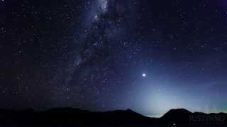 Rare Zodiacal Light  Milky Way Backlight 3 Volcanoes  Timelapse Video [upl. by Ecitnerp202]