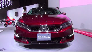 HONDA CLARITY FUEL CELL  Exterior  Sapporo Motor Show 2016 [upl. by Adnauqahs576]