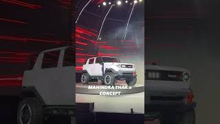 Mahindra Thar 5 Door EV Concept Unveiled  Thar Mahindra Shorts CarWale [upl. by Mert539]