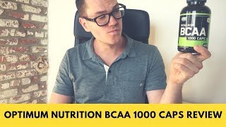 Optimum Nutrition BCAA 1000 Capsules Review [upl. by Arriek44]