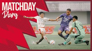 PERSITA Tangerang vs Bali United FC  Matchday Diary [upl. by Naanac]