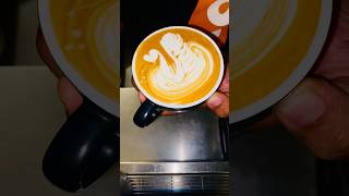 Swan 🦢Latte Art baristadaily coffeeart coffee shorts youtubeshorts [upl. by Mcquade]