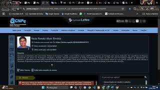 Download do Currículo Lattes em XML v2 [upl. by Ap]