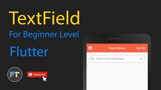 Text Field in Flutter  Search Bar Design  Deeply Explained [upl. by Dora]