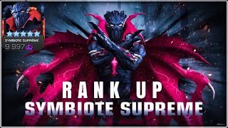 SYMBIOTE SUPREME  Rank Up amp Gameplay  Marvel Contest Of Champions [upl. by Paddy]