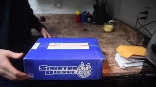 EGR delete kit unboxing From sinister diesel [upl. by Asilec]