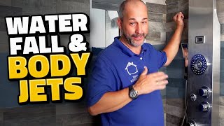 Shower Tower Installation  Easy Plumbing For Beginners [upl. by Notsecnirp]