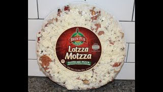 Brew Pub Pizza Lotzza Motzza Supreme Pizza Review [upl. by East]