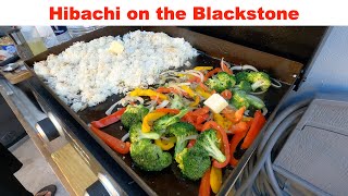 22quot Blackstone Adventure Ready  Hibachi Style Fried Rice [upl. by Enomas32]