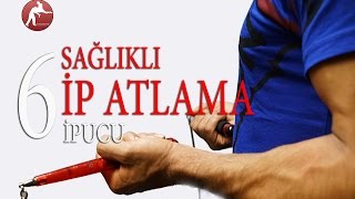 Sağlıklı ip atlamak için 6 ipucu daha iyi ip atlama ipuçları [upl. by Ehcropal]