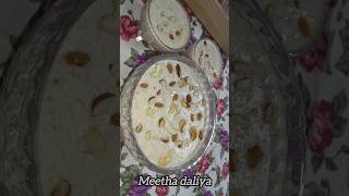 Meetha Daliya viralshort viralvideo fyp food foodie cooking mustwatch recipe [upl. by Martelle]