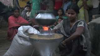 Janta Chulha Rice Husk Stove [upl. by Yentruoc101]