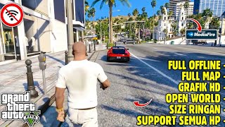 Game GTA 5 Android Grafik HD Full Original di Android Offline Terbaru 2024  GTA V Mobile Full Map [upl. by Eylloh]