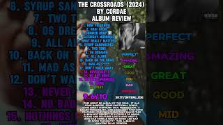 The Crossroads By Cordae Album Review cordae albumreview review rap hiphop music rapper [upl. by Marquita]