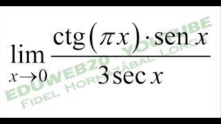 Matematica I Limites trigonometricos Video 8 [upl. by Nnawaj]