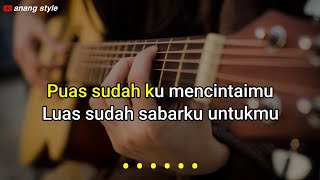 Salahmu Sendiri  Cut Rani  Karaoke Akustik [upl. by Dorinda]