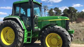 John Deere 6910 tractor Sound  Technical data [upl. by Ladiv884]