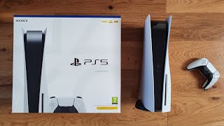 PlayStation 5 Unboxing and Setup EVERYTHING YOU NEED TO KNOW [upl. by Wilow]