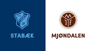 Eliteserien Stabæk  Mjøndalen [upl. by Airan545]