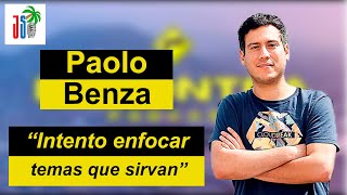 Paolo Benza quotIntento enfocar temas que sirvanquot  El Jardín del Sonido [upl. by Jemena]