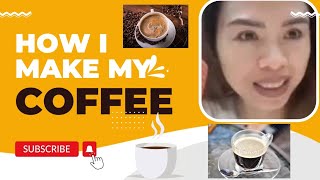 how I make my coffee coffeelover coffeeamericano coffeebrewed [upl. by Sherris]