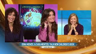 Idina Menzel amp Cara Mentzel Discuss Loud Mouse Confidence amp their Sisterly Bond [upl. by Blake906]