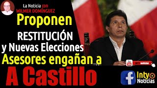 ¡ALUCINANTE MANERA DE quotENGAÑO AL PRESIDENTE Y AL PUEBLO PERUANOquot NUEVAS ELECCIONES SIN GARANTÍAS [upl. by Belford]