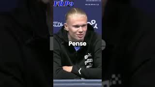 Voici ce que erling àlande apropos des ballons dor football realmadried [upl. by Nomyar]