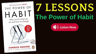 7 Lessons The Power of Habit by Charles Duhigg booktok booktube podcast audiobooks [upl. by Tilford946]