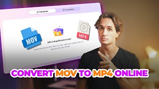 How to convert MOV to MP4  MOV to MP4 Converter Online With Uniconverter Tutorial [upl. by Edyaj834]