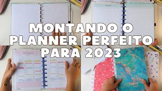 Montando o planner perfeito para 2023 l Caderno Inteligente [upl. by Edmanda726]