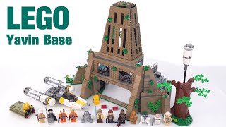 LEGO Star Wars Yavin 4 Rebel Base 75365 independent review Respectable playset offputting price [upl. by Whale]