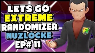 Rainbow Rockets Revenge  Pokemon Lets Go Pikachu and Eevee Extreme Randomizer Nuzlocke Episode 11 [upl. by Joella]