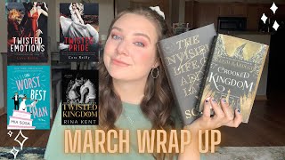 March WrapUp Addie LaRue Camorra Chronicles Romance amp Fantasy [upl. by Maram]