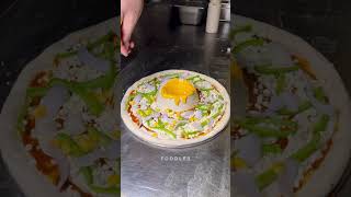 volcano pizza recipe pizzadomino foodie pizzalover cheese food youtubeshortsmaggi halloween [upl. by Schnorr]