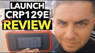 Launch CRP129E Scan Tool Review To Reset Check Engine Light ABS Light SRS Light SAS Light [upl. by Reffinej]