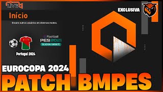 PES 2021 🔥 PC  PATCH BMPES V1110UEFA EURO 2024🔥 Tabela Classificação 🔥PORTUGAL [upl. by Megen]