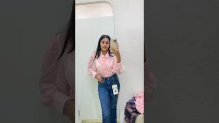 cloths try haul in trial room mall of dehradun 💯 [upl. by Dimond]