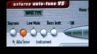 Roland VS8F3 plugin Antares Autotune VS product demo 1 VS2480 VS2400 VS2000 not this guy [upl. by Akerehs]