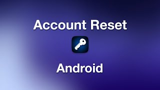 Resetting your mSecure Account on Android [upl. by Bridge]