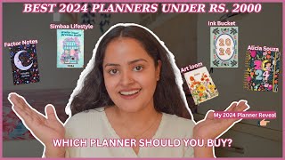 BEST 2024 PLANNERS REVIEW amp COMPARISON  Simbaa Lifestyle Alicia Souza Ink Bucket  Soni Mishra [upl. by Harli]